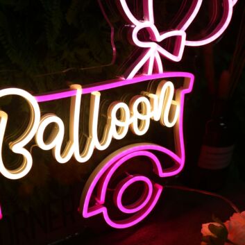Paloma's Balloon Truck LED Neon Sign