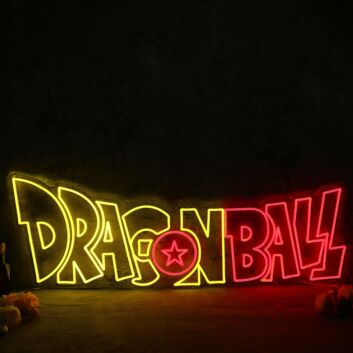 Dragon Ball Logo Neon Sign