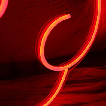 Akatsuki Red Cloud Emblem LED Neon Sign