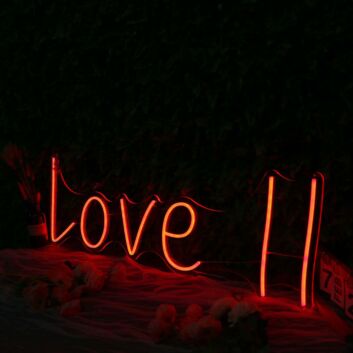Love 11 Neon Sign