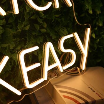 Herrick Speakeasy Lettering Custom LED Neon Sign