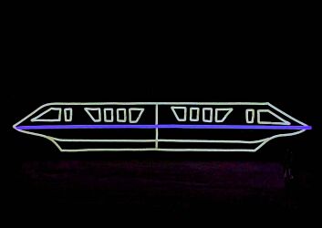 Monorail LED Neon Sign