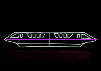 Monorail LED Neon Sign