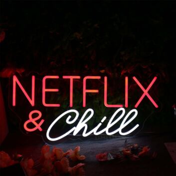 Netflix And chill Custom Neon Sign