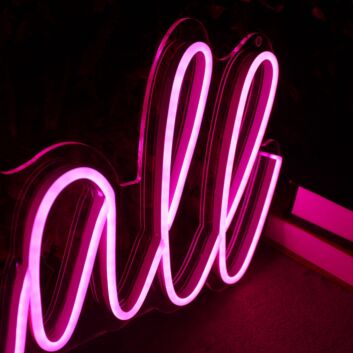 Kyndall Pink Neon Sign