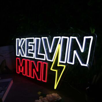 Mini Kelvin Custom Neon Sign