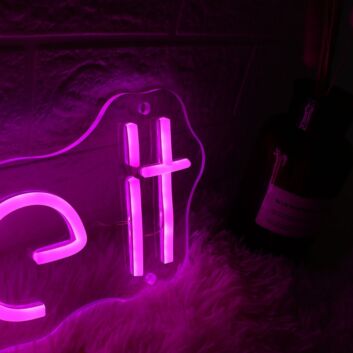 Make It Pink Neon Sign