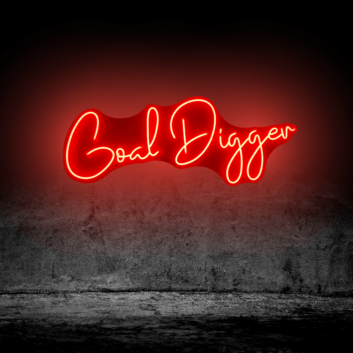 Goal Digger LED Neon Sign