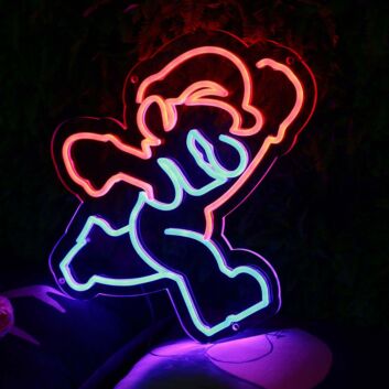 Supper Mario Custom Neon Sign