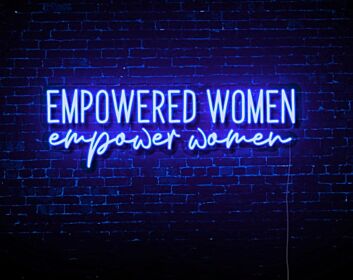 Empowered Women, Empower Women LED Neon Sign