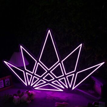 Laser Aesthetic Pattern Neon Sign