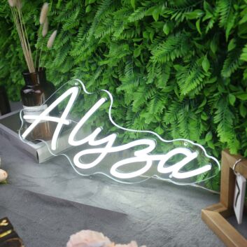 Alysa White Neon Sign