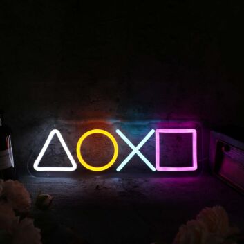 Playstation Icons Custom Neon Sign