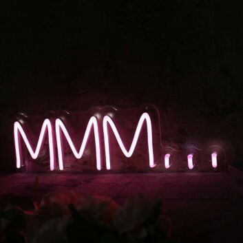 MMM Pink Neon Sign