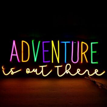 Adventure is Out There LED Neon Sign