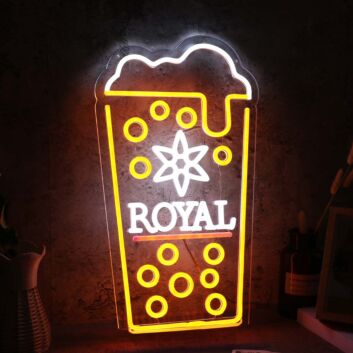 Royal Beer Custom Neon Sign
