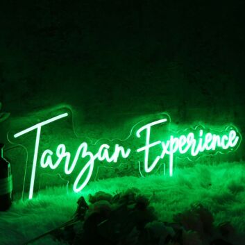 Targan Experience Green Neon Sign