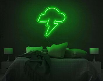 Cloud Lightning Neon Sign