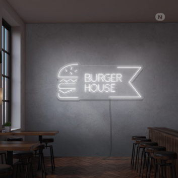 Customize Burger House Neon Sign