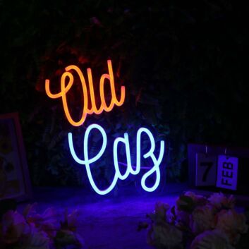 Old Lag Custom Neon Sign