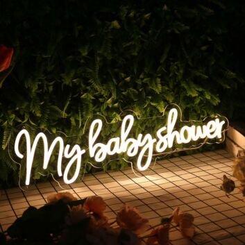 My Babyshower Neon Sign