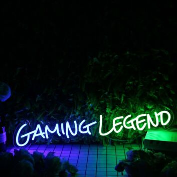 Gaming Legend Custom Neon Sign