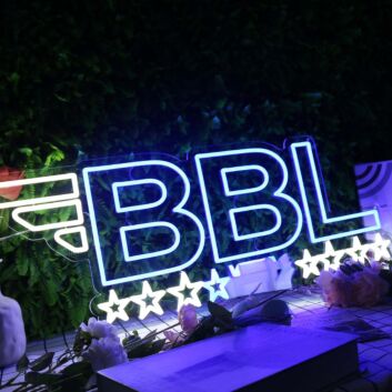 BBL Hero Custom Neon Sign
