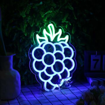 Blueberry Custom Neon Sign