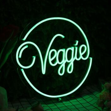 Veggie Green Neon Sign