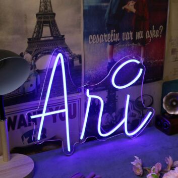 Ani Blue Neon Sign