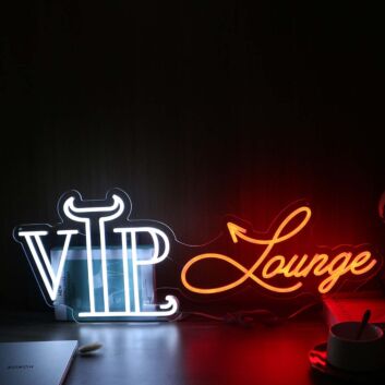 VIP Lounge Custom Neon Sign