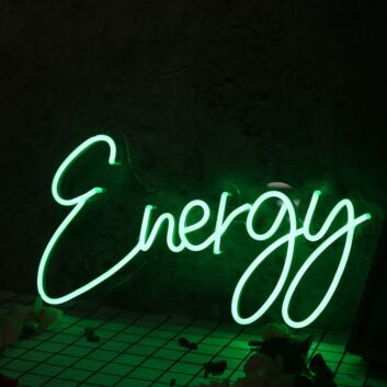 Energy Green Neon Sign