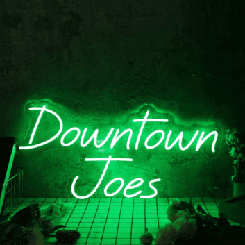 Downtown Joes Custom LED Neon Sign