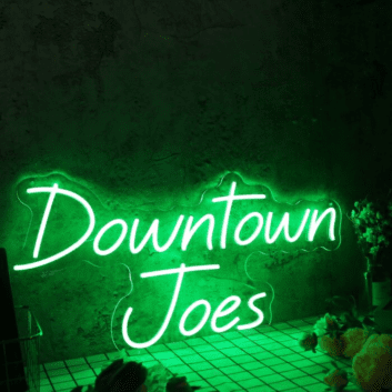 Downtown Joes Custom LED Neon Sign