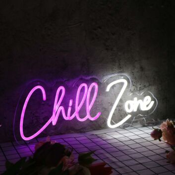Chill Zone Custom Neon Sign
