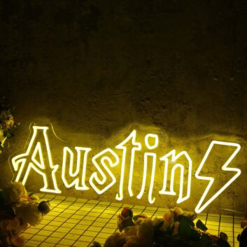 Austin Yellow Neon Sign
