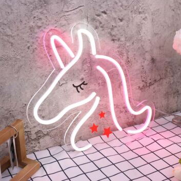 Lovely Unicorn Custom Neon Sign