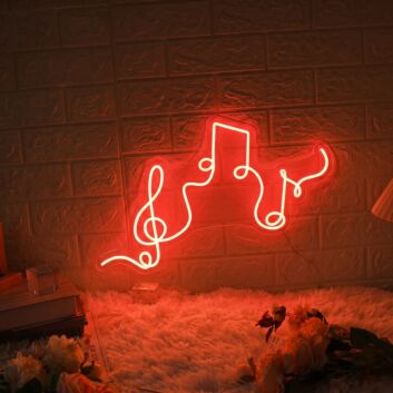 Music Nodes Neon Signs