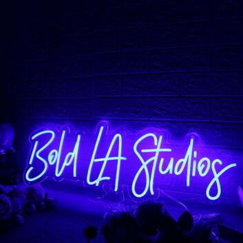 Bold LA Studios LED Neon Sign