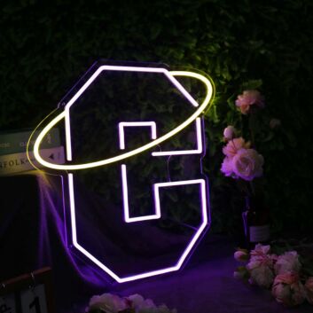 Letter C Custom Neon Sign
