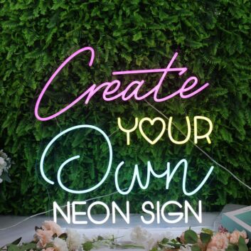 Create Your Own Neon Sign LED Neon Sign