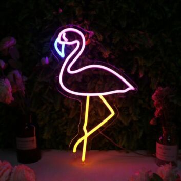 Lovely Flamingo Custom Neon Sign