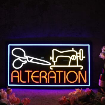 Alteration Custom Neon Sign