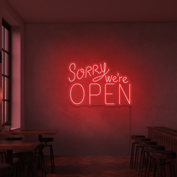 Open Neon Signs