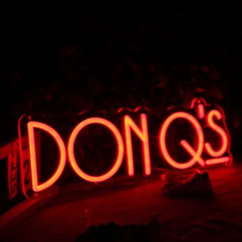 DON QS Orange Neon Sign