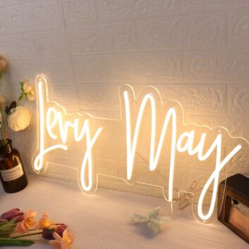 Lery May Yellow Neon Sign