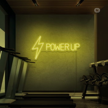 Power Up Neon Signs
