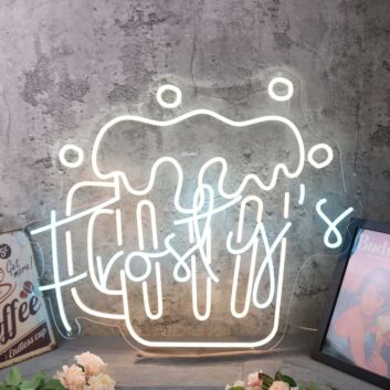 Frostys Beer Custom LED Neon Sign