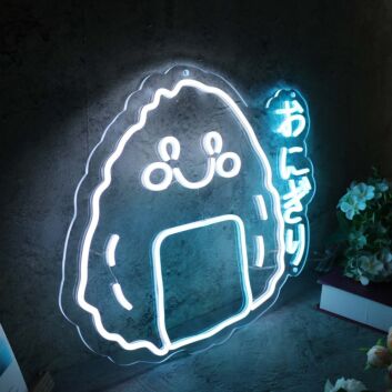 Japanese Rice Balls Neon Sign