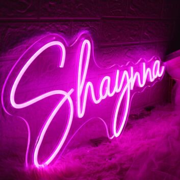 Shaynna Pink Neon Sign